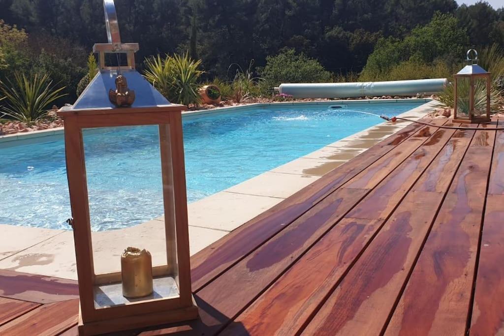 Les Prairies De Fenestrelle Spa & Piscine Au Calme Aubagne Luaran gambar