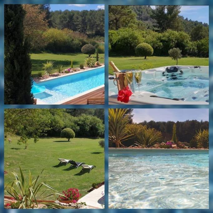 Les Prairies De Fenestrelle Spa & Piscine Au Calme Aubagne Luaran gambar