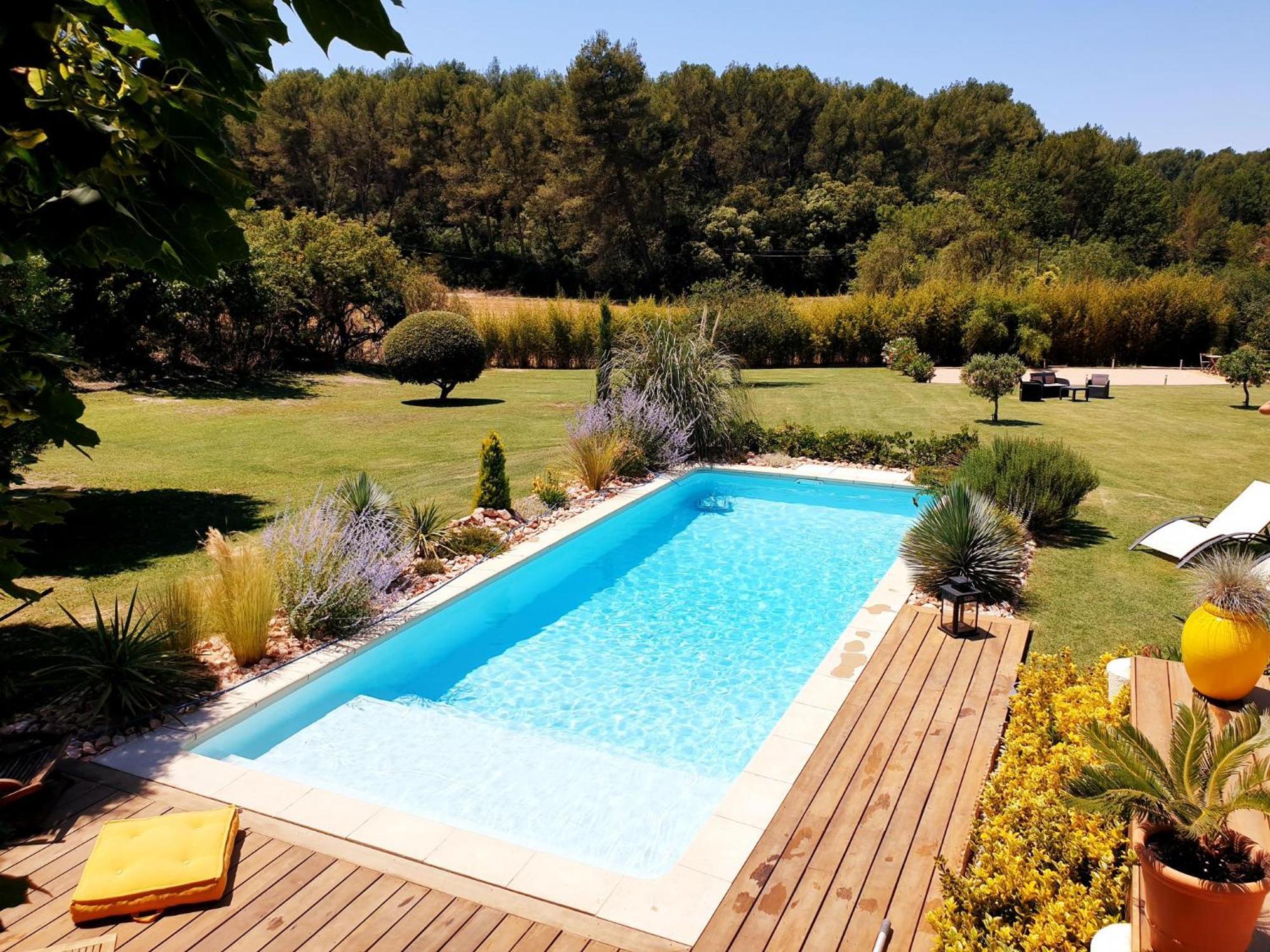 Les Prairies De Fenestrelle Spa & Piscine Au Calme Aubagne Luaran gambar